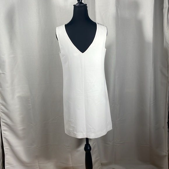 Banana Republic White and Black Sheath Mini Dress - Picture 2 of 4